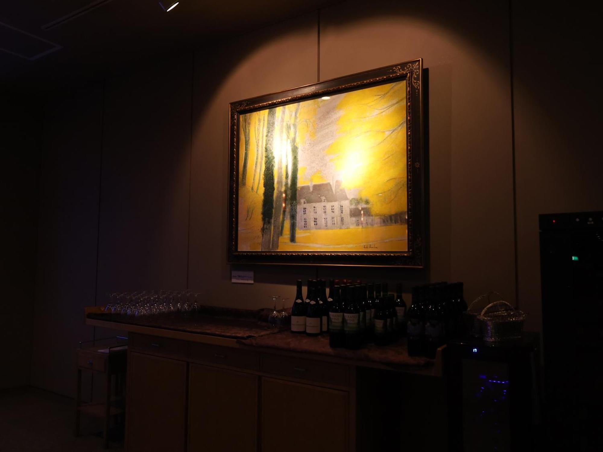 Shin Furano Prince Hotel Exterior foto A painting by the artist