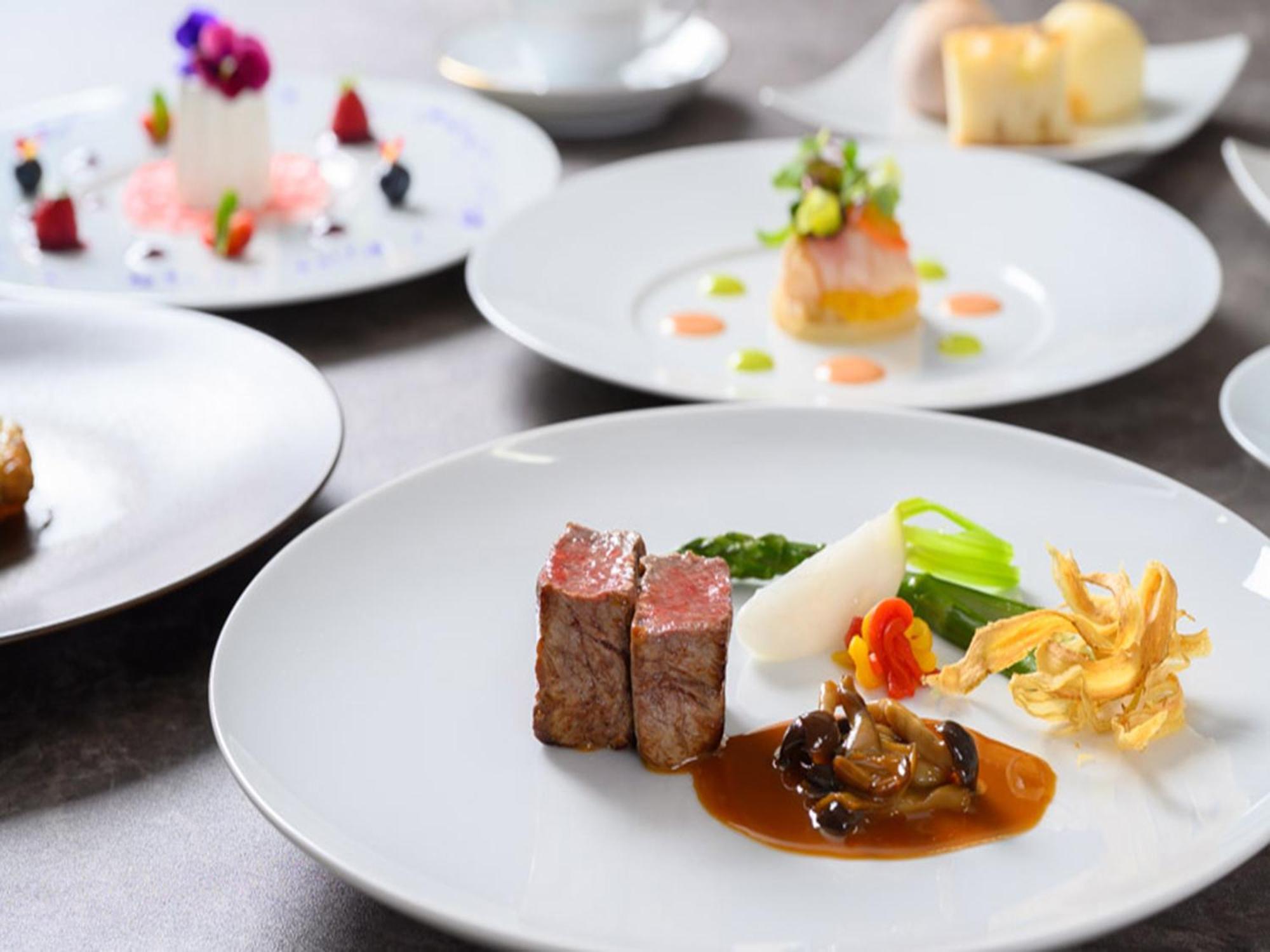 Shin Furano Prince Hotel Exterior foto A sample of French cuisine